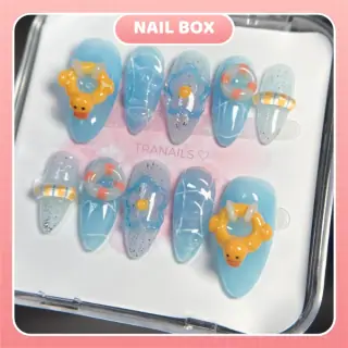 Ảnh 1 Nail box Biển Xanh Cute