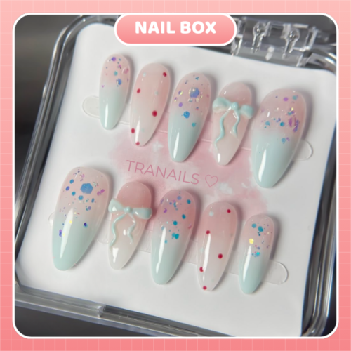 Nail box Pastel Ngọt Mint